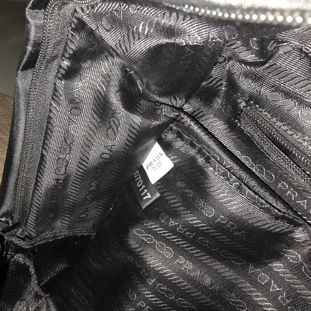 Source Unknown Prada Black Nylon Backpack - image 5